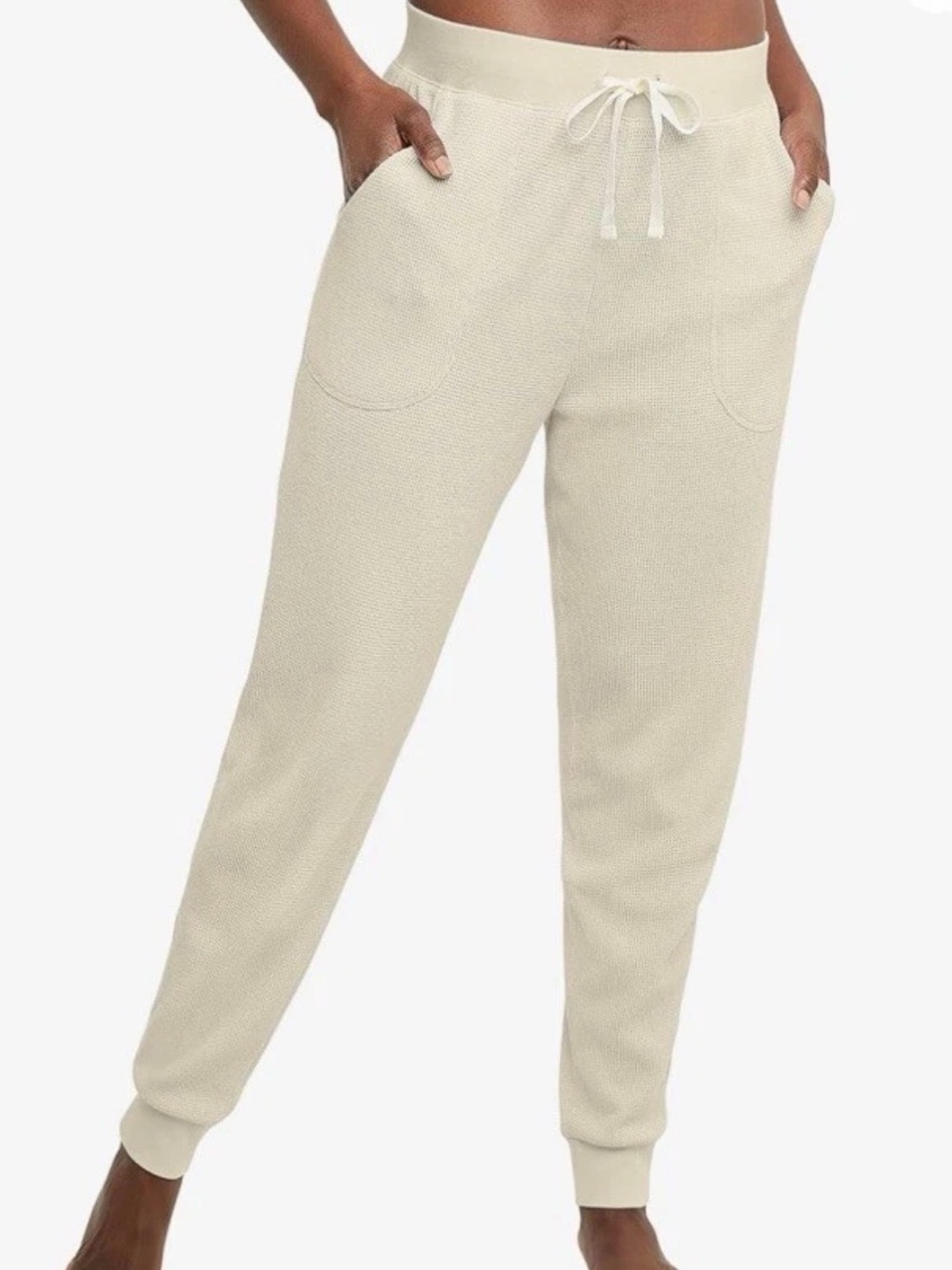 stars above Cream Knit Drawstring Joggers